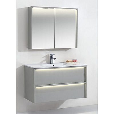 Wall Hung Vanity Unit Cabinet Set BGSS075-1000