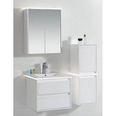 Wall Mounted Sink Vanity Unit Cabinet Set BGSS080-600
