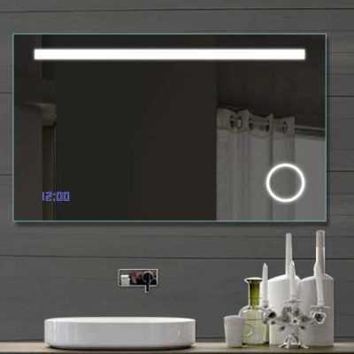 Rectangular Backlit Large LED Mirror