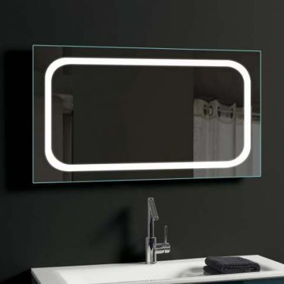 LED Backlit Mirror With Border